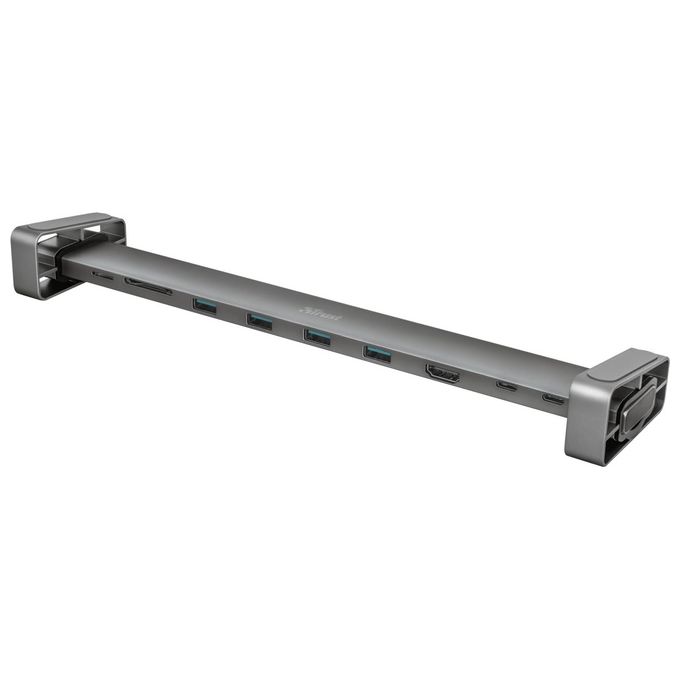 Trust Dalyx Hub Cablato Usb 3.0 Type-C Alluminio