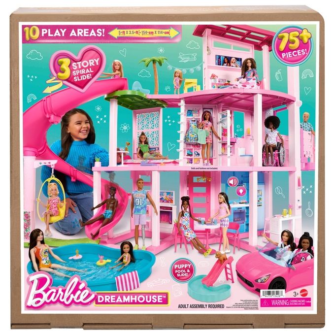 Mattel Playse Barbie Casa dei Sogni con Luci e Suoni