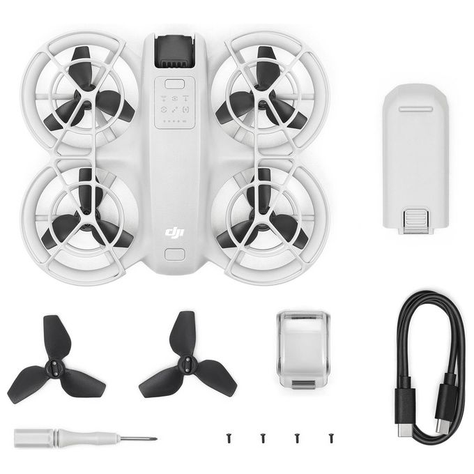 DJI Neo Drone Quadricottero 4K con Fotocamera 12MP Bianco e Nero