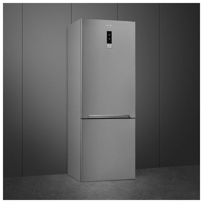 Smeg FC48XDNE Frigorifero Combinato Libera installazione 481 Litri No Frost Classe E Inox