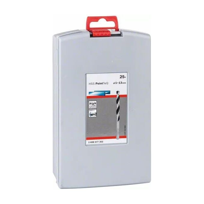 Bosch Pro Box 25 Pezzi HSS PointTeQ 1.013.0