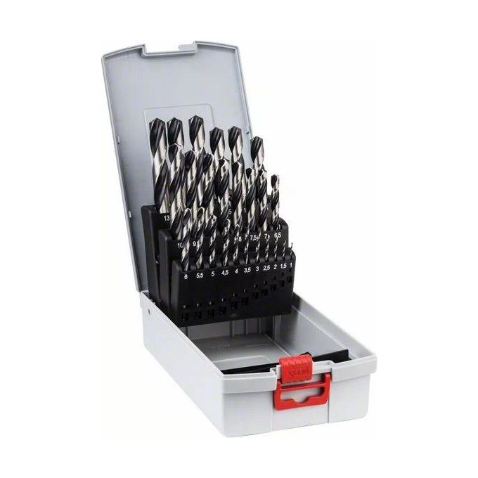 Bosch Pro Box 25 Pezzi HSS PointTeQ 1.013.0