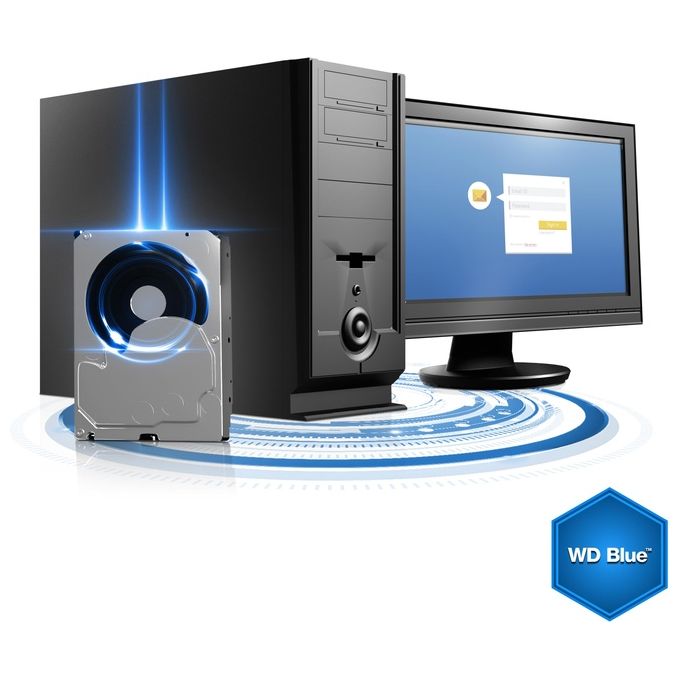 Western Digital Blue 1Tb Sata III Hdd 3.5'' 7200Rpm