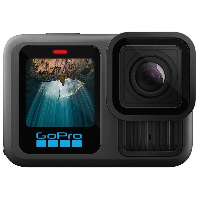 Gopro, Action Camera Hero 13 Black, 5.3K, Impermeabile 10m, Stabilizzatore HyperSmooth 6.0