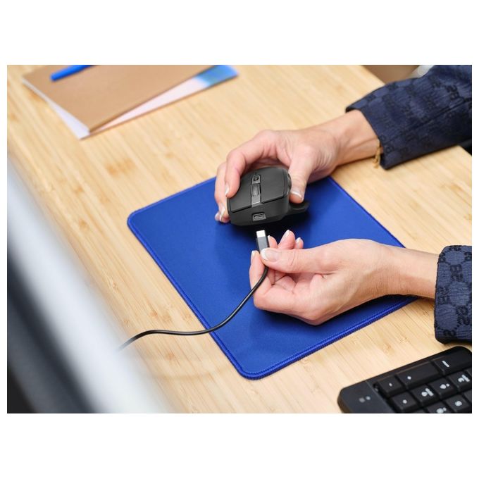 Trust Ozaa Mouse Mano destra RF senza fili  Bluetooth Ottico 3200 DPI Nero