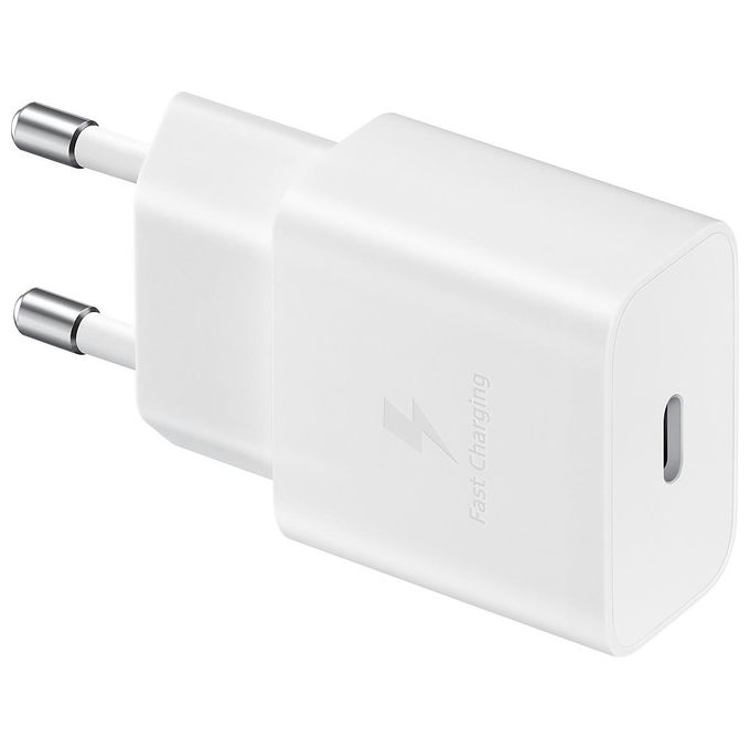 Samsung EP-T1510NWEGEU Caricabatterie USB Type-C Super Fast Charging 15W 1 porta USB-C colore Bianco