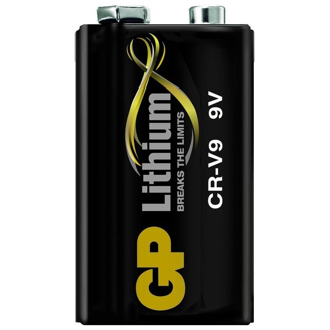 GP Battery Lithium 9V-Block Rivelatore di Fumo