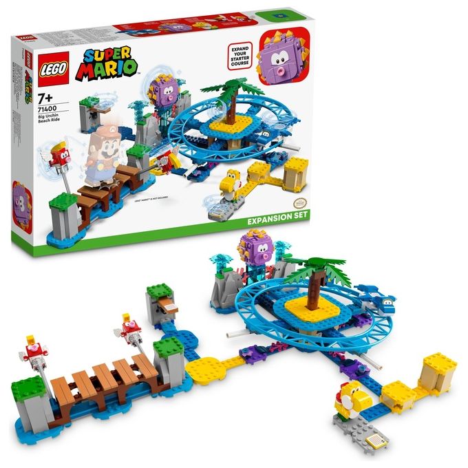 LEGO Super Mario Spiaggia del Ricciospino Gigante Expansion Set