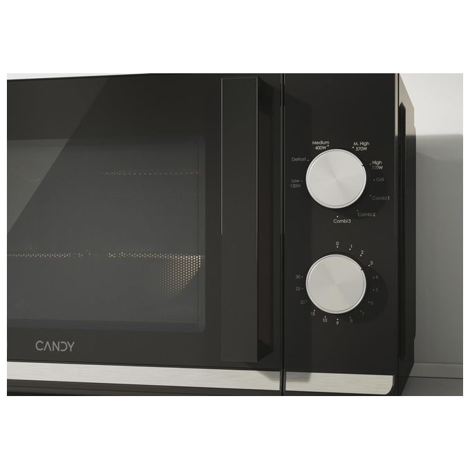 CANDY CMG20TNMB Forno a Microonde Combinato con Grill Potenza 700 watt Capacita' 20 litri colore Nero