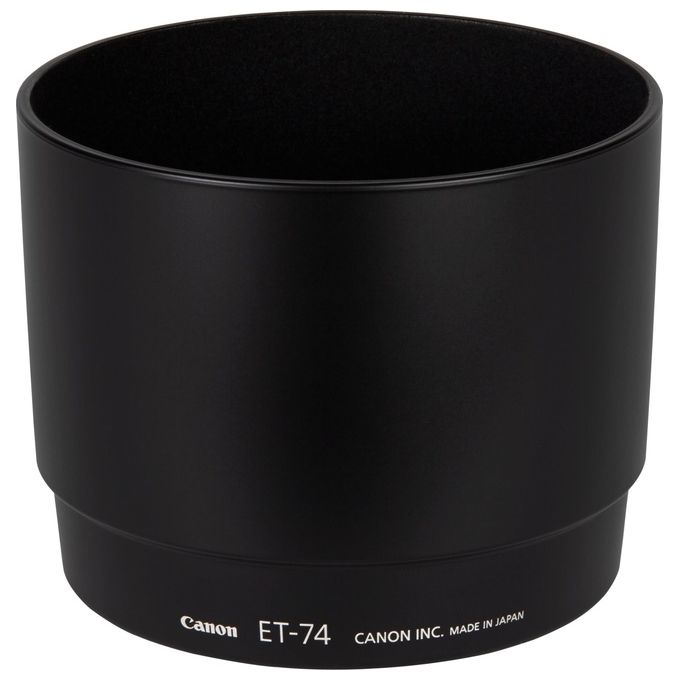 Canon Paraluce ET-74 Accessorio per Obiettivo Fotocamera di Colore Nero Utilizzato per Ridurre i Riflessi e Proteggere l'Obiettivo