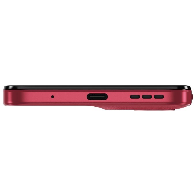 Motorola Moto G05, 256GB, 4GB RAM, Rosso, Doppia SIM, Display 6.67'', Android 15