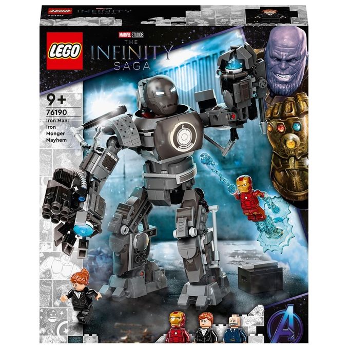 LEGO Marvel Super Heroes Iron Man Iron Monger Scatena il Caos