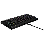 Logitech G PRO TKL Tastiera Gaming Meccanica GX Blue Clicky Switch LIGHTSYNC RGB Micro Cavo USB Rimovibile QWERTY ITA Layout Nero