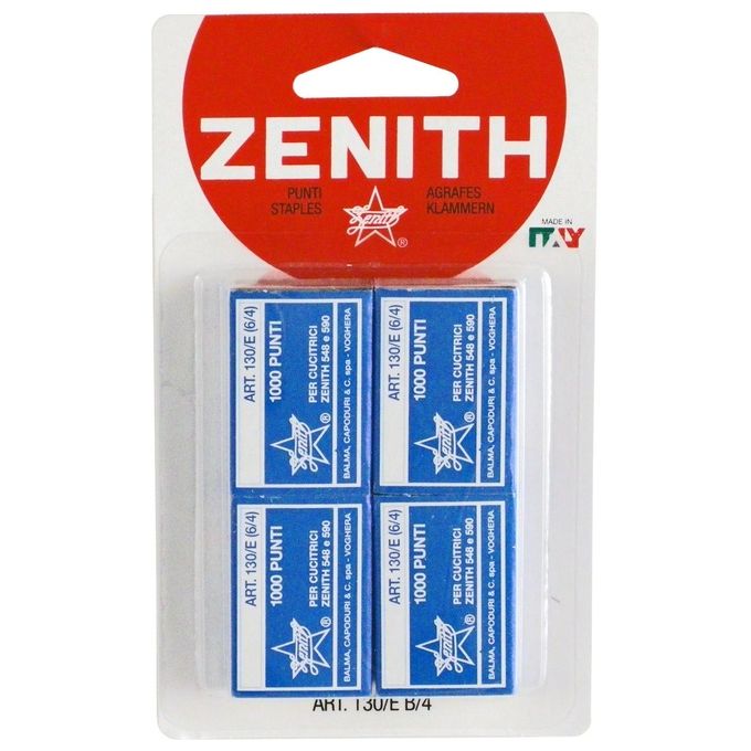 Zenith Blister Punti met. 130 e 4000punti
