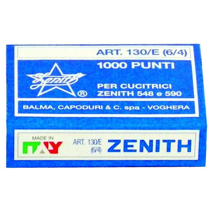Zenith Blister Punti met. 130 e 4000punti