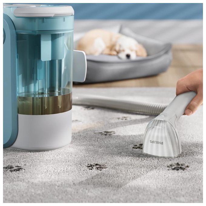 Philips XW3193-11 Serie 3000 Smacchiatore Bagnato Senza Sacchetto 400W 81 dB colore Bianco Blu