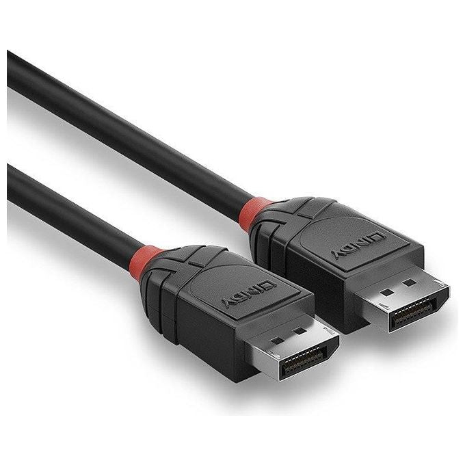 Lindy Cavo Displayport 1.2 Black Line 2mt
