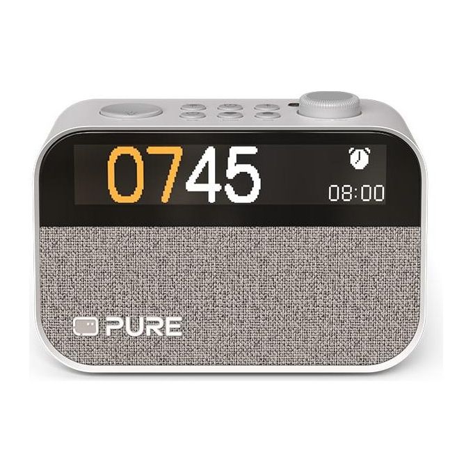 Pure Moment Charge Radiosveglia Cotton White