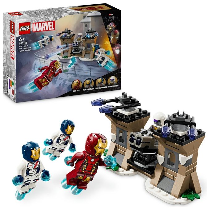 Lego Marvel Iron Man e Legione di Ferro Vs. Soldato Hydra