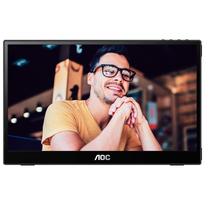 AOC T2 16T3EA Monitor PC 15.6'' 1920x1080 Pixel Full HD Nero