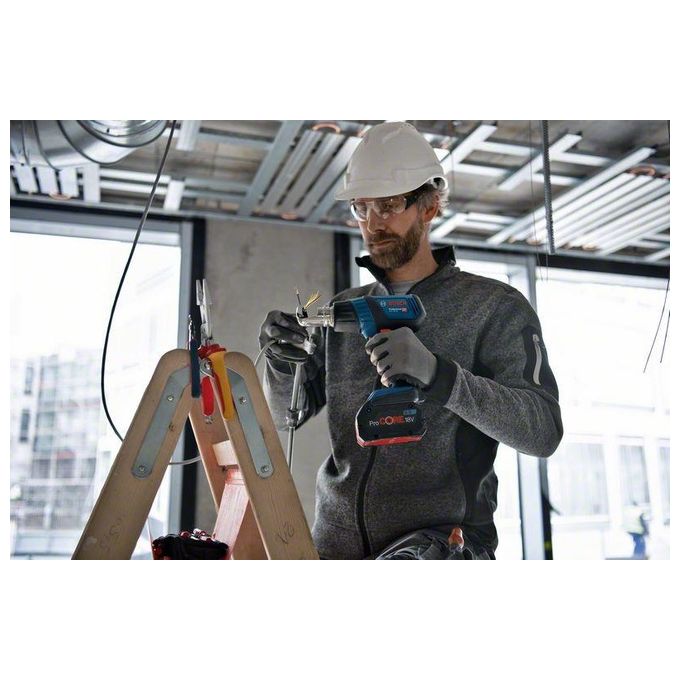 Bosch GHG 18V-50 Soffiatore d'Aria Calda a Batteria per Giardino e Lavori di Fai da Te con Prestazioni Elevate e Design Ergonomico