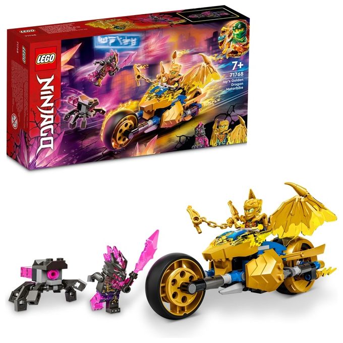 LEGO Moto drago d'oro di Jay