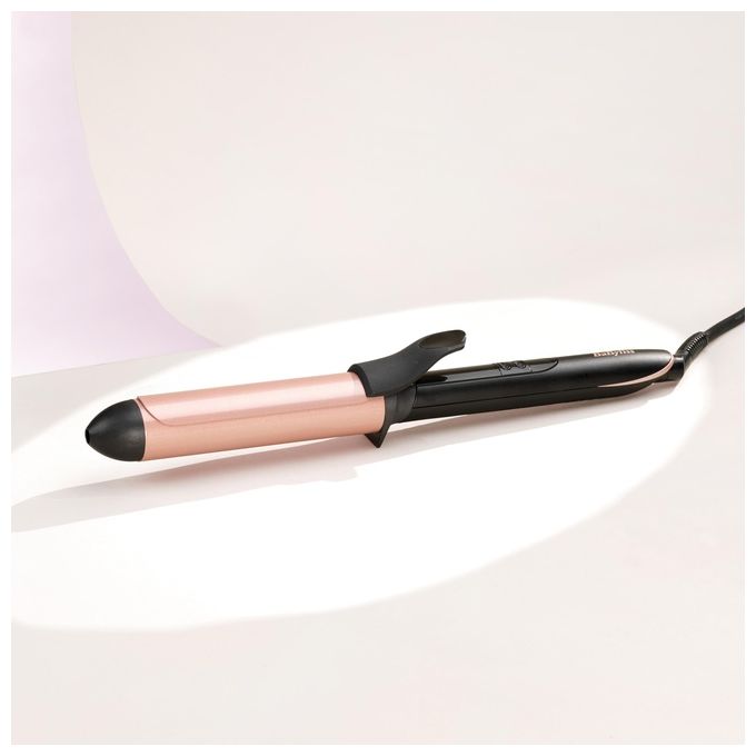 Babyliss Arricciacapelli 230 Smooth Glide Nero e Rosa