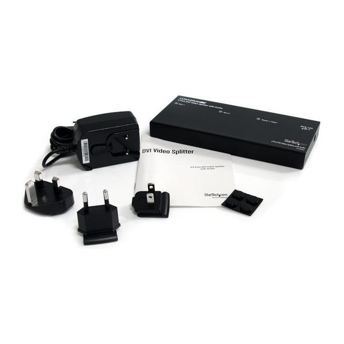 StarTech Sdoppiatore video DVI 2 porte con audio