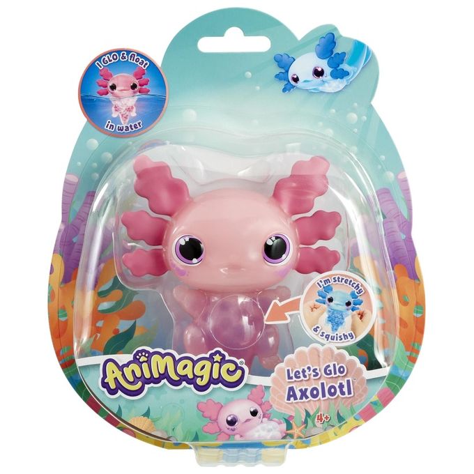 Goliath Personaggio Animagic Lets Glo Axolotl