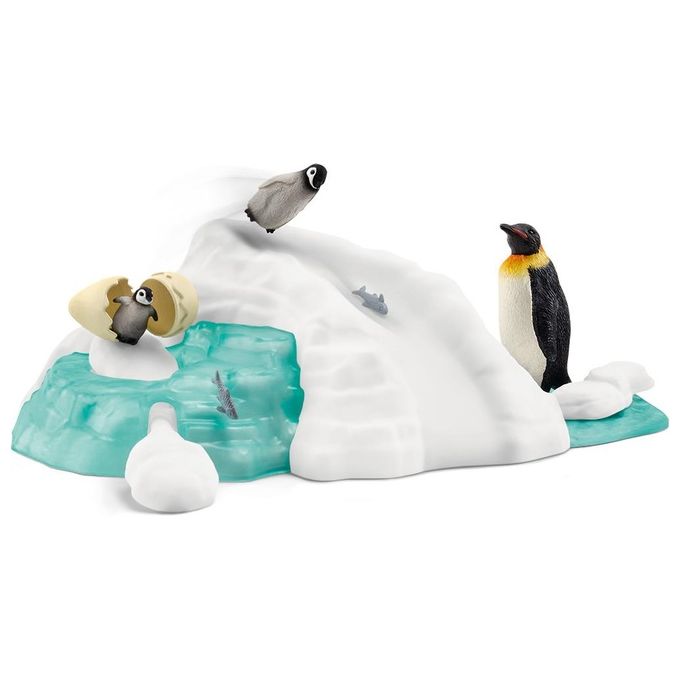 Schleich Wild Life Famiglia di Pinguini