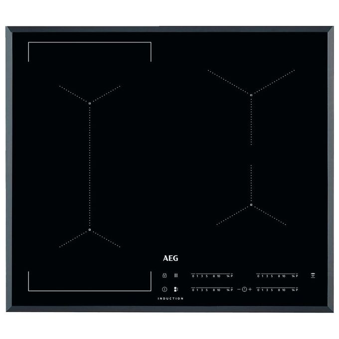 AEG IKE64443FB Piano cottura a Induzione Bridge 60 cm MaxiSense 4 Zone Nero