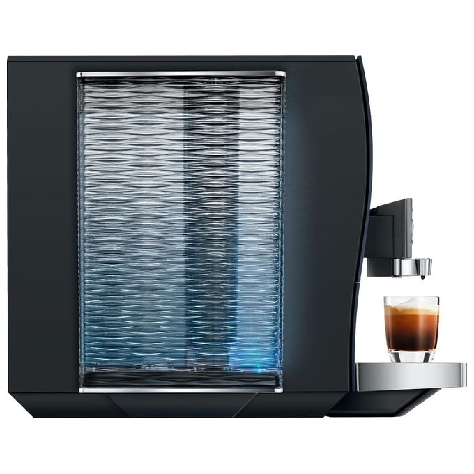 JURA Z10 Aluminium Midnight Blue - Macchina da caffe' automatica, 2,4 L, 15 bar, 1450 W, 32 specialita', macinacaffe' P.R.G., Cold Extraction Process, display touch da 4,3'', Midnight Blue