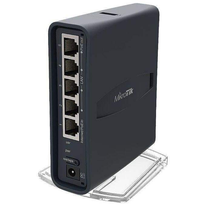 Mikrotik hAP Ac Lite Tower Supporto Power Over Ethernet Nero