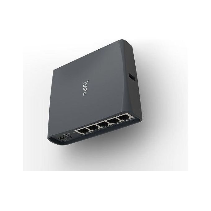 Mikrotik hAP Ac Lite Tower Supporto Power Over Ethernet Nero