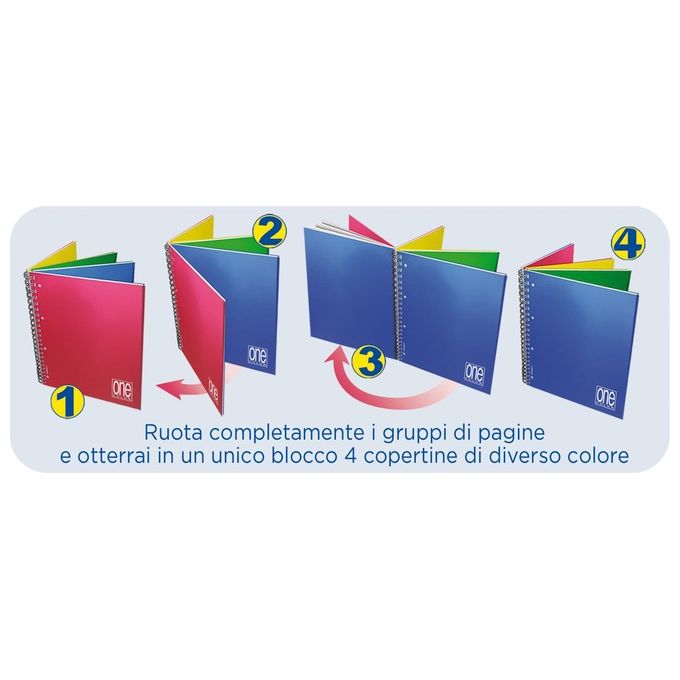 Blasetti Cf3quaderni Spirale 4x4 4copertine 5m