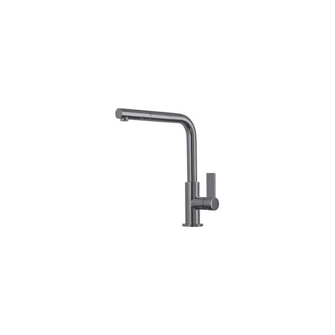 Foster 8498 856 Omega plus Miscelatore con canna girevole 360° e bocca estraibile Gun Metal
