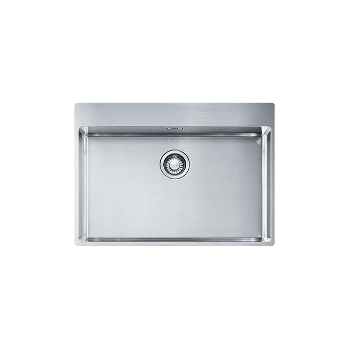 Franke BXX 210-68 BOX Lavello Acciaio Inox da  Incasso Filotop 1 Vasca Acciaio 71x51cm 127.0378.049