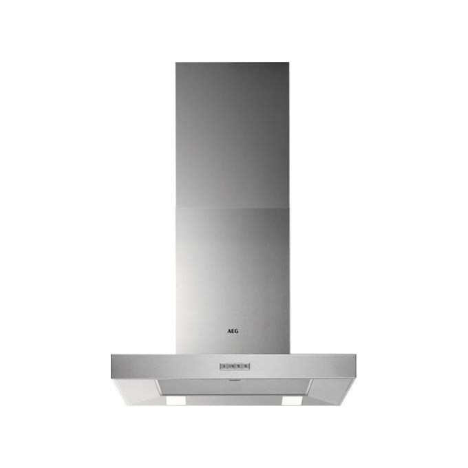 AEG DBB4650M Cappa a Parete Aspirante Classe energetica B 603 m3-h 3 Velocita' Illuminazione LED 60 cm Acciaio Inox