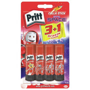 Henkel Confezione 4 Colla Stick Pritt per Carta in Formato da 22 gr