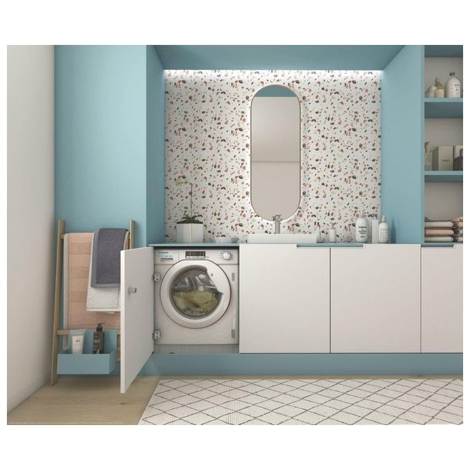Candy  Smart CBW 27D1E-S Lavatrice da Incasso a carica frontale 7 Kg Classe D 1200 giri 16 Programmi Bianco