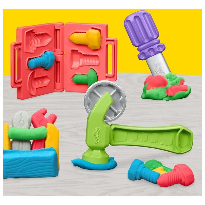 Hasbro Pasta Modellabile Play Doh Banco Falegnameria