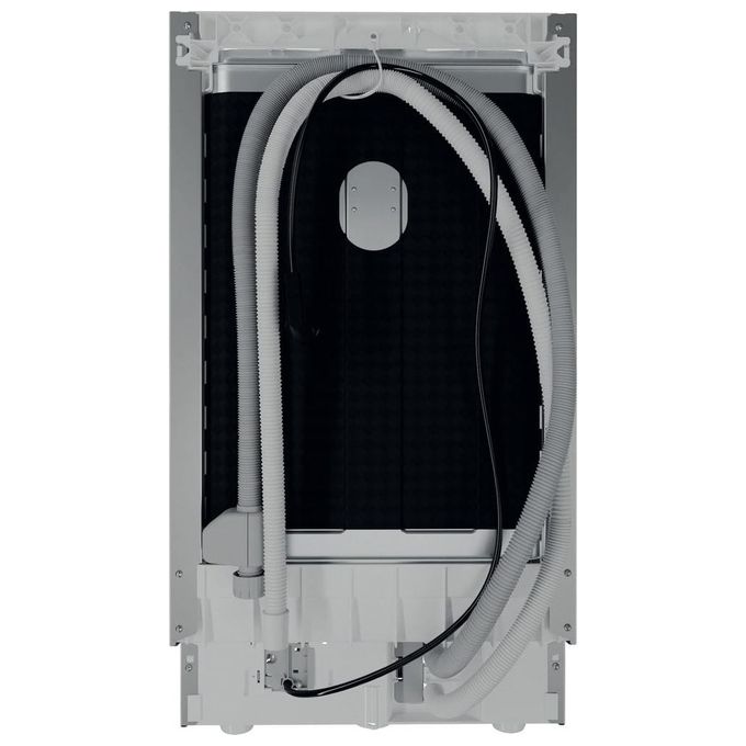 Hotpoint HSIC 3T127 C Lavastoviglie Slim da incasso a Scomparsa Totale 10 Coperti Classe Energetica E 9 programmi Terzo cesto Cesti Flexiload Dual Wash 44.8cm Argento