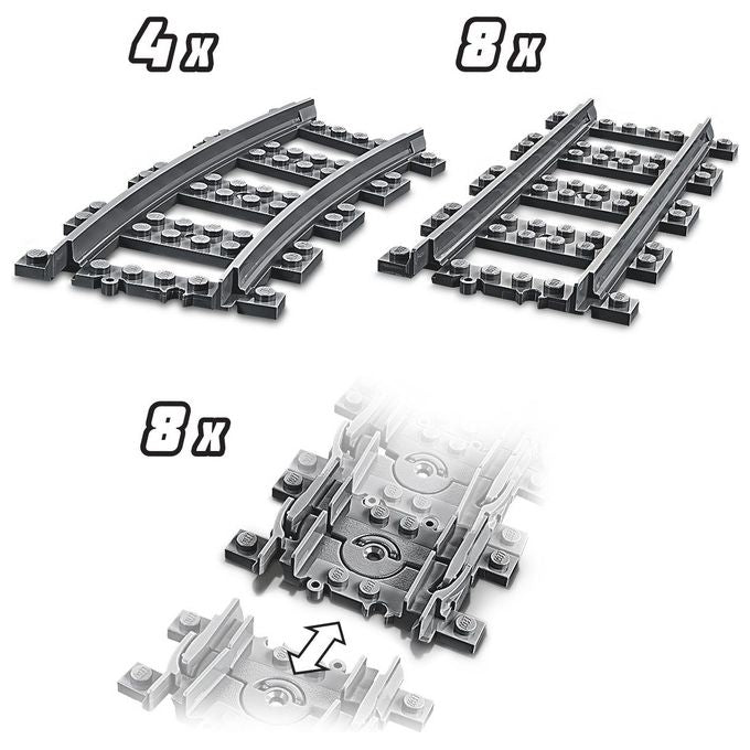 LEGO City Trains Binari 60205