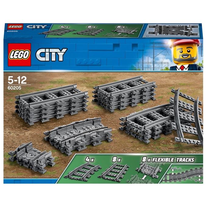 LEGO City Trains Binari 60205