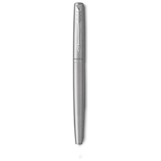 Parker Jotter Penna Stilografica on Acciaio Inossidabile con Finiture Cromate Confezione Regalo