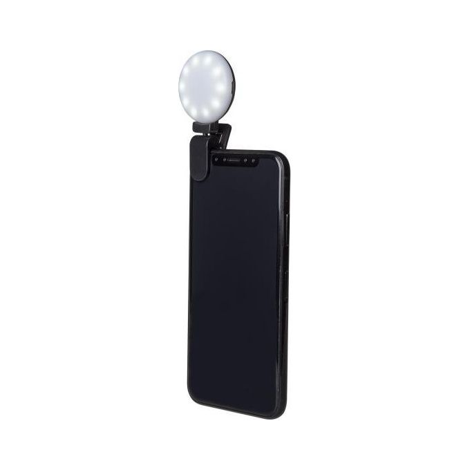 Celly Click Light Led Flash per Selfie Bluetooth con Flash Nero