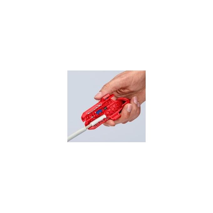 Knipex ErgoStrip Utensile Spelacavi per Mancini