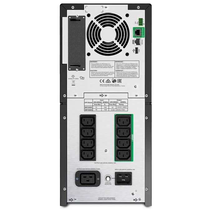 APC SMT2200IC Smart-ups Gruppo di continuita' 2200VA lcd 230v 8 uscite Smartconnect
