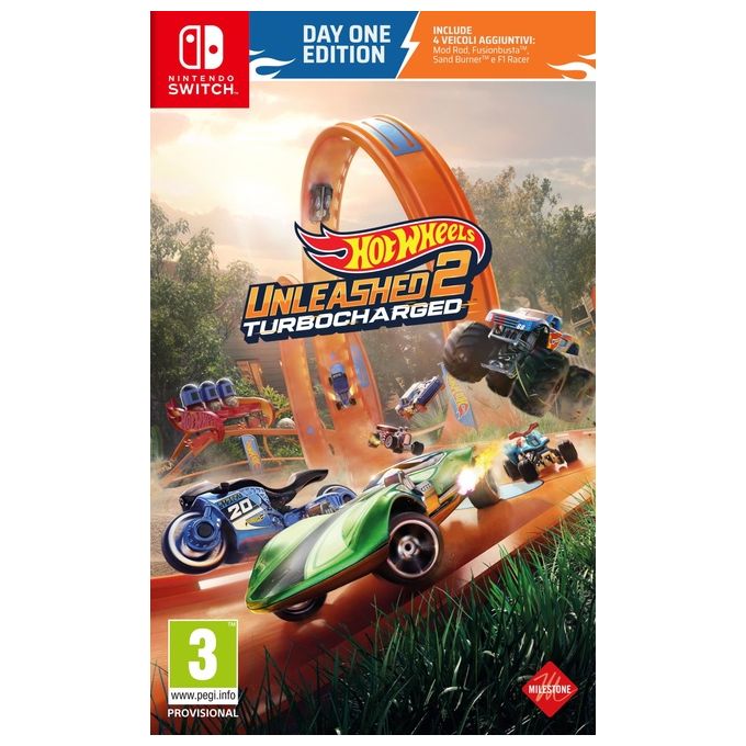 Milestone Videogioco Hot Wheels Unleashed 2 Turbocharged Day One Edition per Nintendo Switch