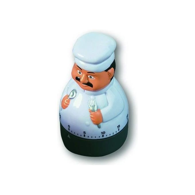 Tfa-Dostmann Timer da Cucina Cuoco Nero-Bianco-Beige